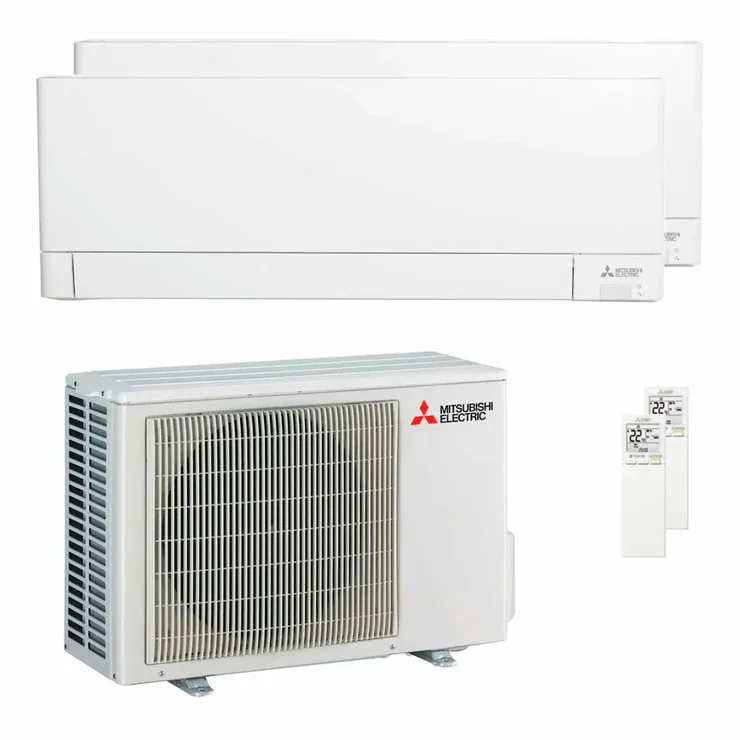 Air Conditionné Multi Split Mitsubishi Electric MSZ-AY 9000+9000 BTU [MXZ-2F33VF + 2 x MSZ-AY25VGKP]