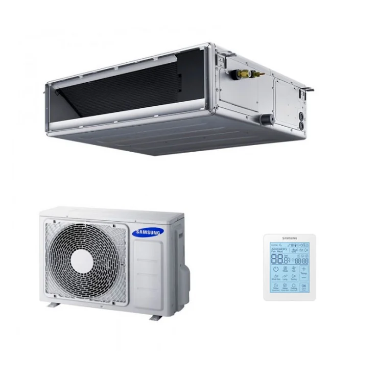 Climatiseur gainable Samsung Deluxe 24000 BTU [AC071RXADKG/EU + AC071RNMDKG/EU]