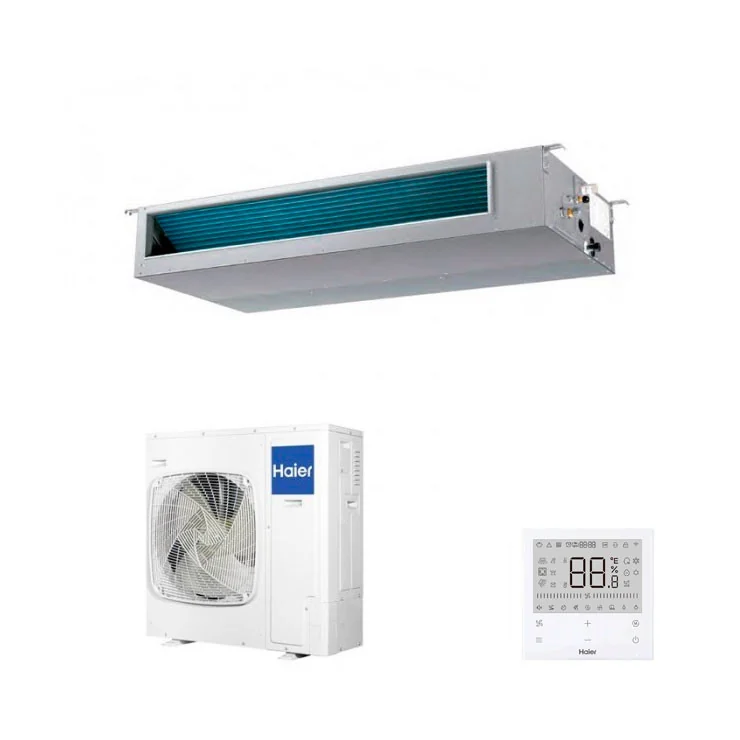 Climatiseur gainable Haier Medium Pressure 32000 BTU [1U105S2SQ1FA + AD105S2SM9FA(H)]
