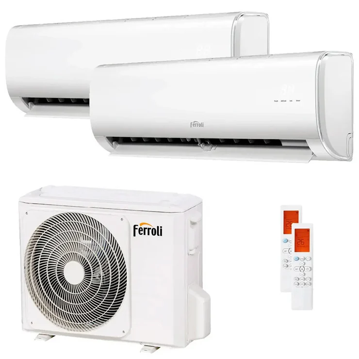 Air Conditionné Multi Split Ferroli Giada M 9000+18000 BTU [2CP001QF + 2CP001HF +  2CP001JF]