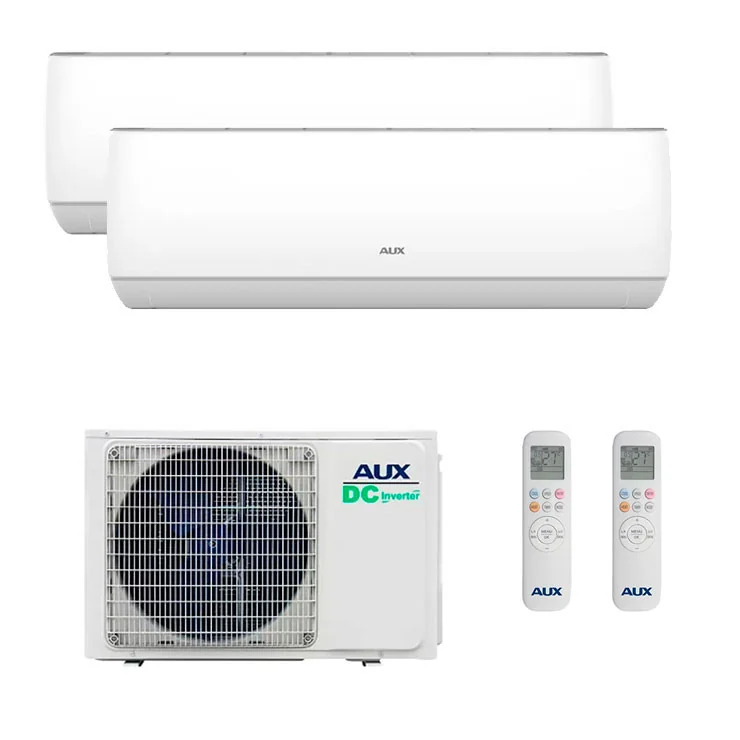 Air Conditionné Multi Split AUX 7000+9000 BTU [AM2-H18/4DR3S + AMWM-H07/4R3A(JO) + AMWM-H09/4R3A(JO)]