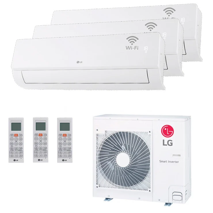Air Conditionné Multi Split LG Infinity 12000+12000+12000 BTU [MU4R27.U24A + 3 x EZ12CSN.CSJ1]