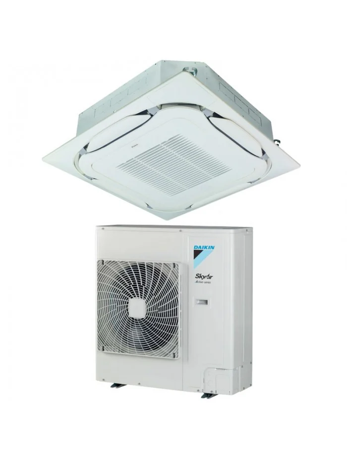 Climatiseur cassettes Daikin Sky Air Serie Active 32000 BTU [AZAS100MV + FCAG100B]