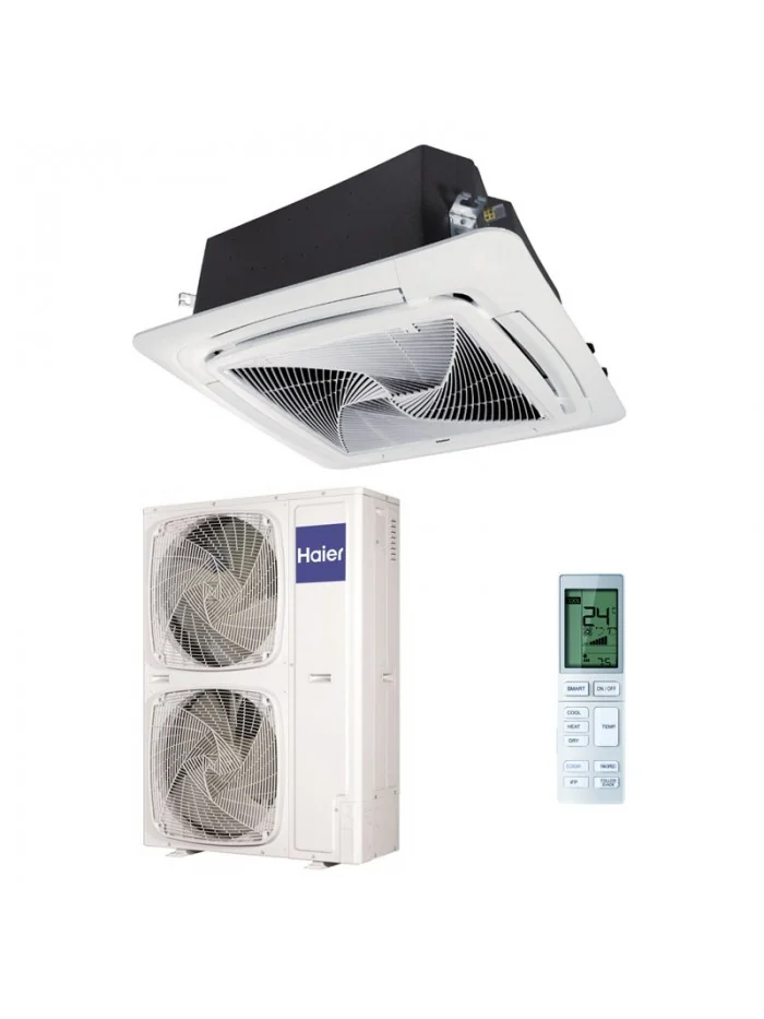 Climatiseur cassettes Haier 46000 BTU [1U140S2SN2FB + AB140S2SR1FA(H)]