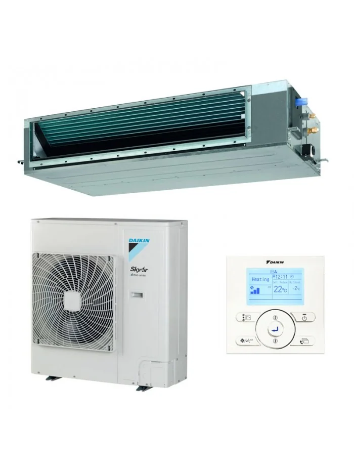 Climatiseur gainable Daikin Sky Air Serie Active 32000 BTU [AZAS100MV + ADEA100A]