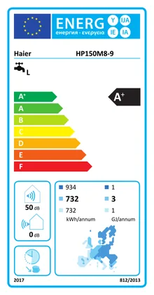 Chauffe-eau Thermodynamique Haier HP150M8-9