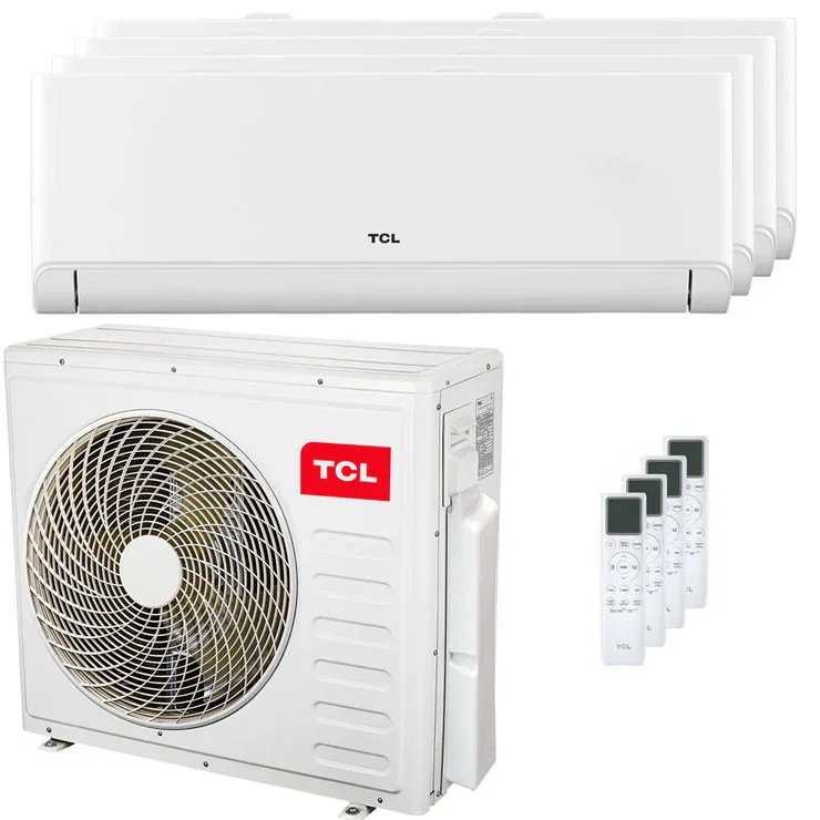 Air Conditionné Multi Split TCL BreezeIN P5 9000+9000+9000+12000 BTU [MT3240 + 3 x SN09P5S0 + SN12P5S0]