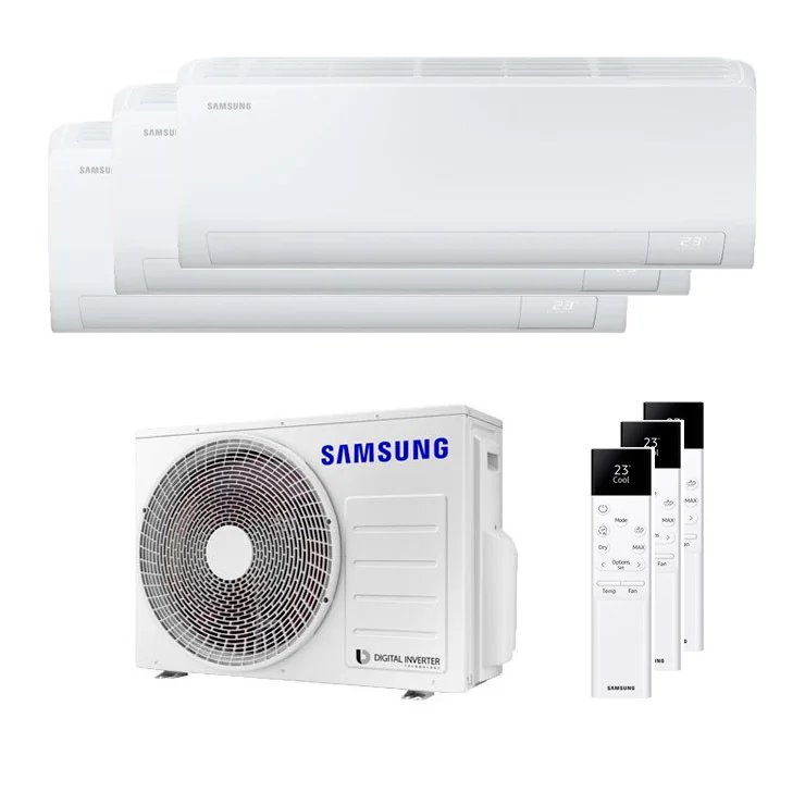 Air Conditionné Multi Split Samsung Cebu S2 9000+9000+12000 BTU [AJ052TXJ3KG/EU + 2 x AR50F09C1AHNEU + AR50F12C1AHNEU]