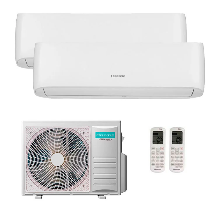 Multi Split Hisense Multi-inverter Style 9000+12000 BTU [2AMW52U4RXC + CF25YR4BG + CF35MR0BG]