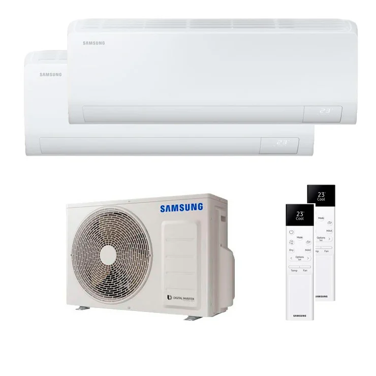 Air Conditionné Multi Split Samsung Cebu 9000+9000 BTU [AJ040TXJ2KG/EU + 2 x AR50F09C1AHNEU]