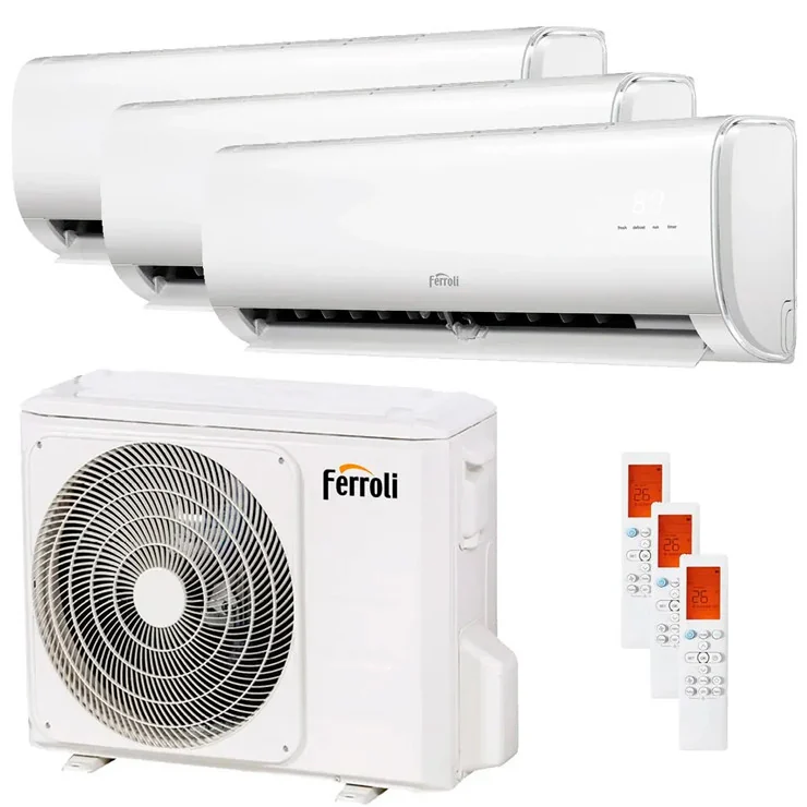 Air Conditionné Multi Split Ferroli Giada M 9000+9000+18000 BTU [2CP001SF + 2 x 2CP001HF + 2CP001JF]