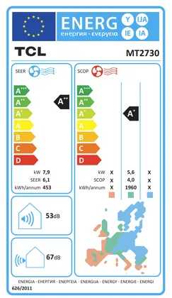Air Conditionné Multi Split TCL Elite F2 9000+12000+12000 BTU [MT2730 + SN09F2S0 + 2 x SN12F2S0]