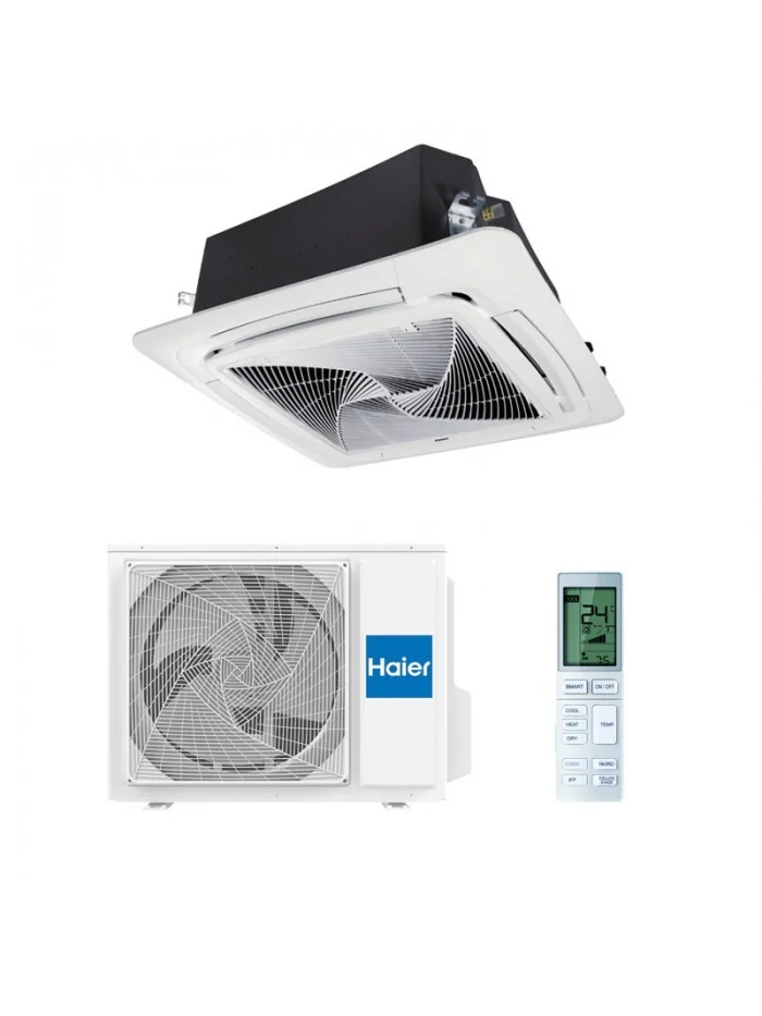 Climatiseur cassettes Haier 24000 BTU [1U71S2SR3FA + AB71S2SR1FA(H)]
