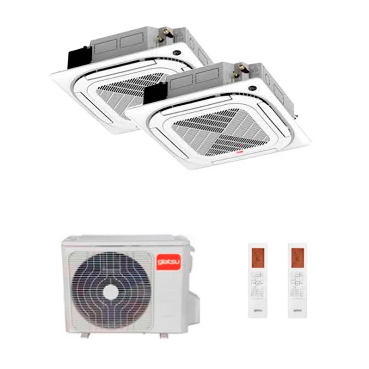 Air Conditionné Multi Split Giatsu Admira 18000+18000 BTU [GIA-MO4-36IX41B2R32 + 2 x GIA-MC6-18ADMR32]