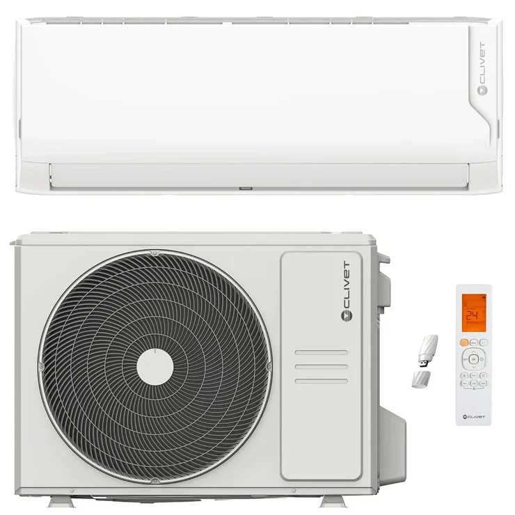 Climatiseur Mural Clivet Cristallo 2 IMA1-Y 27M + MMA1-Y 27M