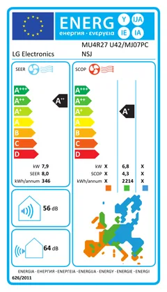 Air Conditionné Multi Split LG Infinity 9000+9000+9000 BTU [MU4R27.U24A + 4 x EZ09CSN.CSJ1]