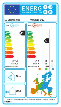 Air Conditionné Multi Split LG Infinity 9000+9000 BTU [MU2R15.U13 + 2 x EZ09CSN.CSJ1]