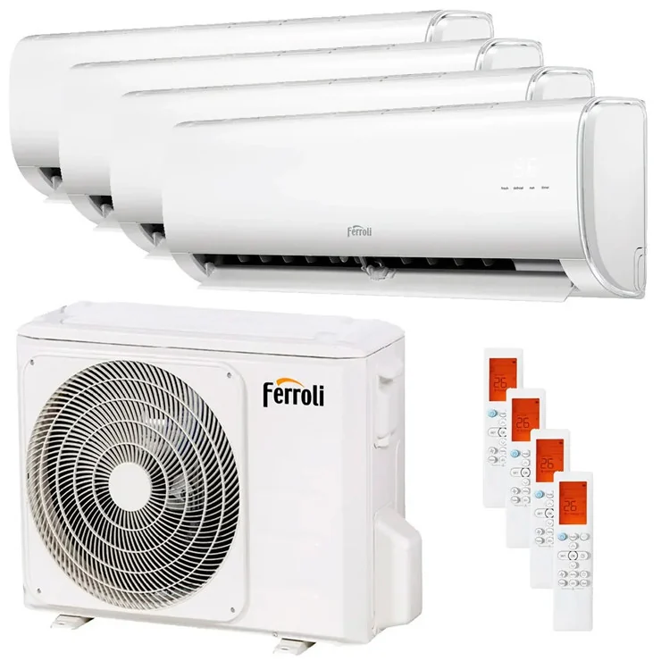 Air Conditionné Multi Split Ferroli Giada M 9000+9000+9000+12000 BTU [2CP001SF + 3 x 2CP001HF + 2CP001IF]