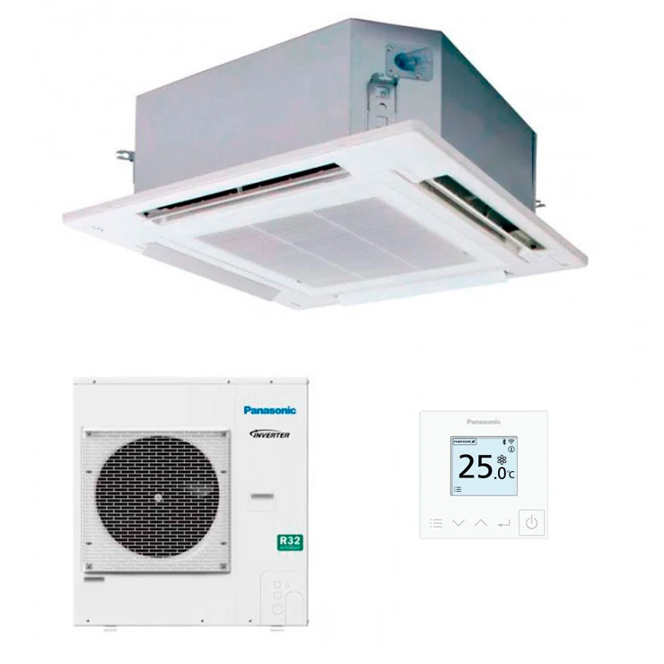 Climatiseur cassettes Panasonic PACi NX Standard 34000 BTU [U-100PZ3E5 + S-1014PU3E]