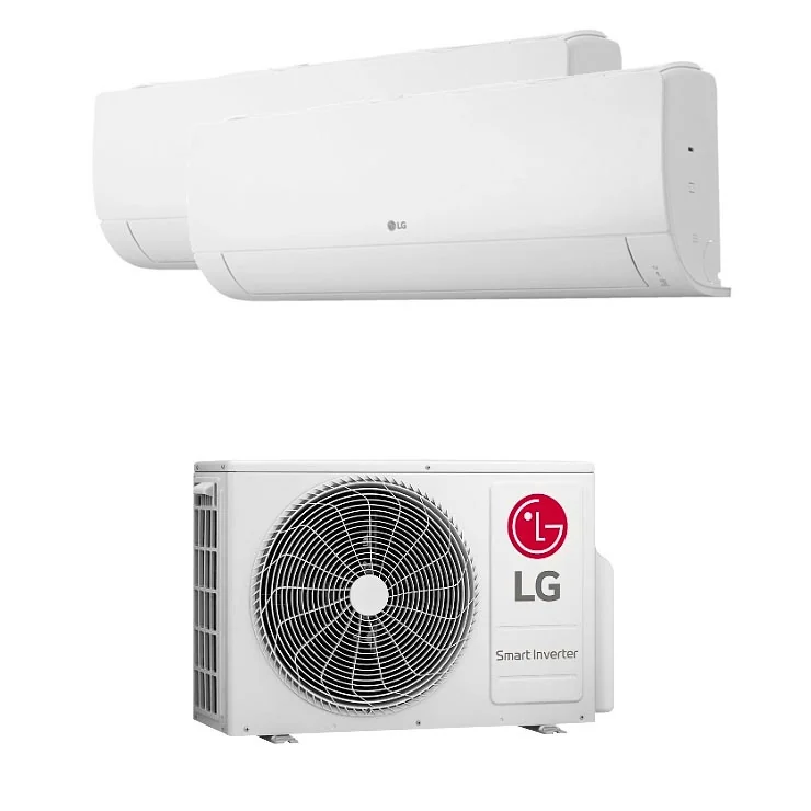 Air Conditionné Multi Split LG Multi System R32 9000+12000 BTU [RM3U19 .U24 + RMN09.NSJ + RMN12.NSJ]