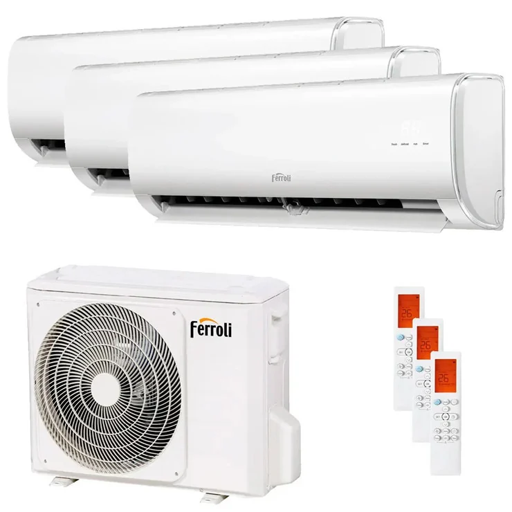 Air Conditionné Multi Split Ferroli Giada M 12000+12000+12000 BTU [2CP001RF + 3 x 2CP001IF]