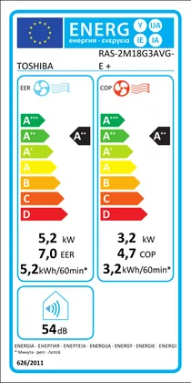 Air Conditionné Multi Split Toshiba Seiya 2 9000+12000 BTU [RAS-2M18G3AVG-E + RAS-B10B2KVG-E2 + RAS-B13B2KVG-E2]