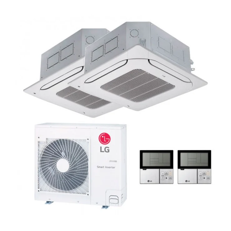 Air Conditionné Multi Split LG Multi Inverter 4 vías 18000+18000 BTU [MU5R30.U36A + 2 x CT18F.NQ0]