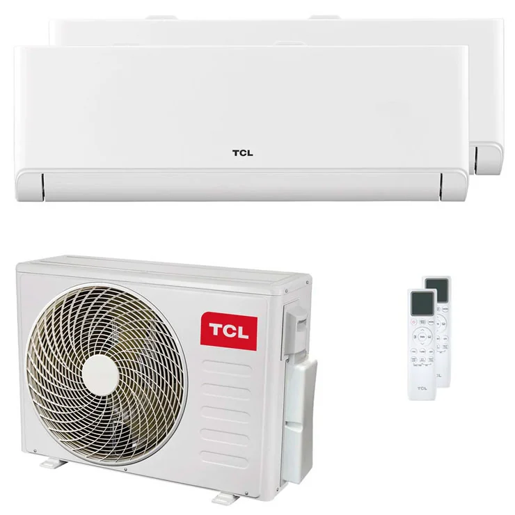 Air Conditionné Multi Split TCL BreezeIN P5 9000+12000 BTU [MT1821 + SN09P5S0 + SN12P5S0]