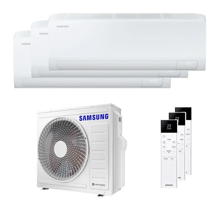 Air Conditionné Multi Split Samsung Cebu 9000+9000+12000 BTU [AJ068TXJ3KG/EU + 2 x AR50F09C1AHNEU+AR50F12C1AHNEU]