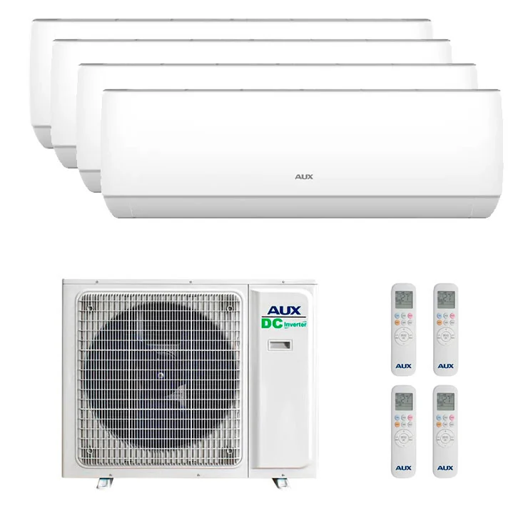 Air Conditionné Multi Split AUX 9000+9000+9000+9000 BTU [AM4-H36/4DR3 + 4 x AMWM-H09/4R3A(JO)]