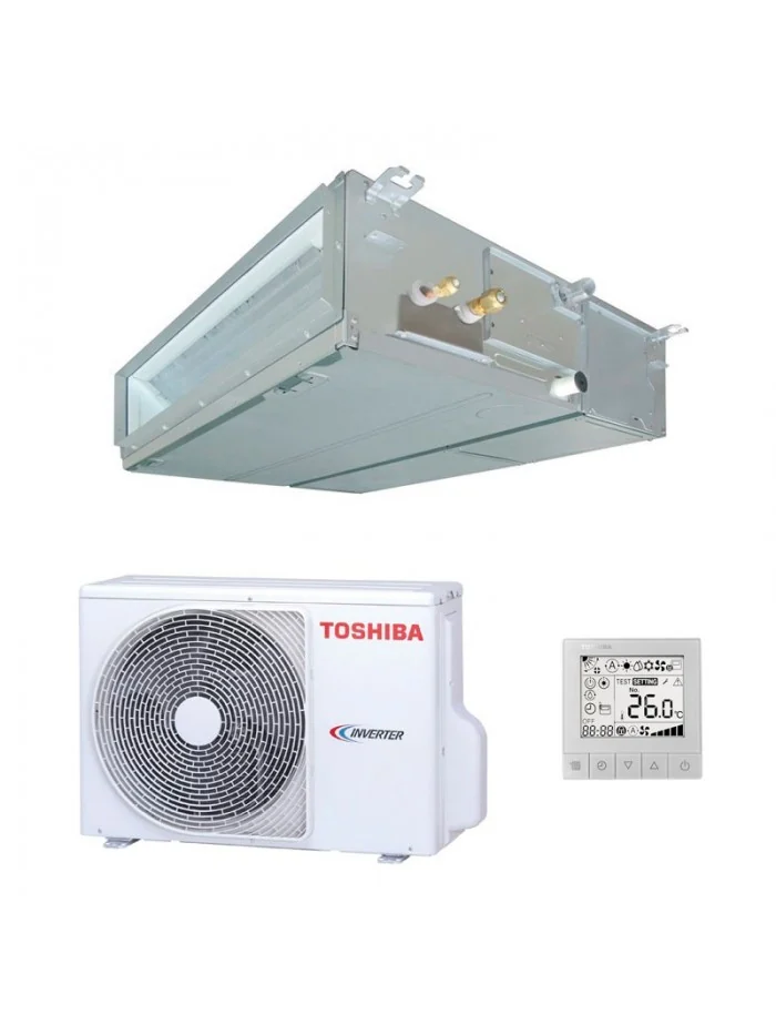 Climatiseur gainable Toshiba SPA DI 18000 BTU [RAV-GM561ATP-E1 + RAV-HM561BTP-E]