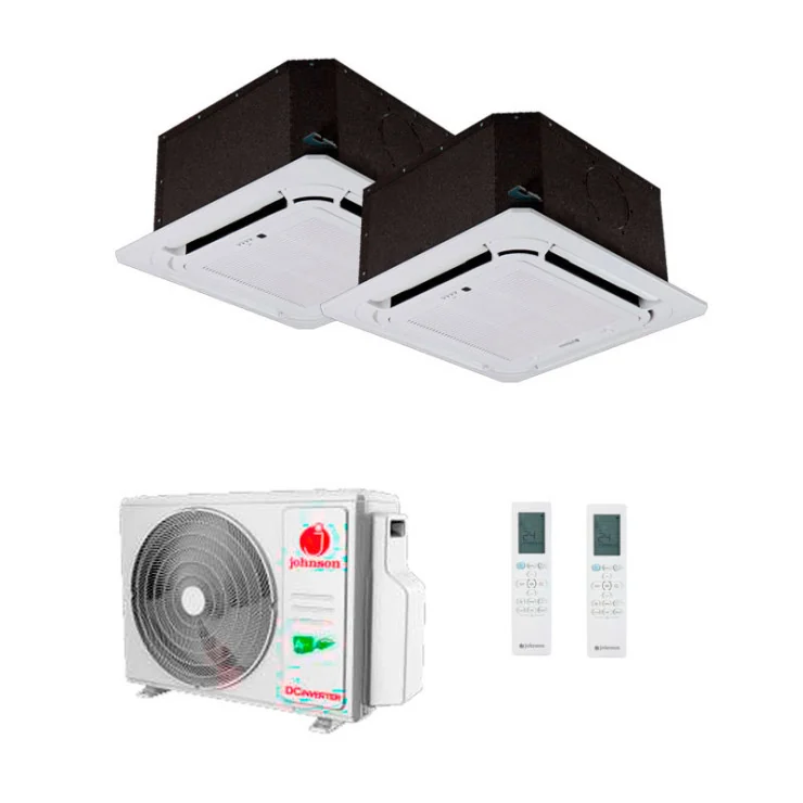 Air Conditionné Multi Split Johnson JCMV3 12000+12000 BTU [J3FM62V2 + 2 x JCM35M2K]