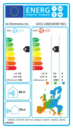 Climatiseur gainable LG Confort 32000 BTU [UUC1.U40 + UM36F.N21]