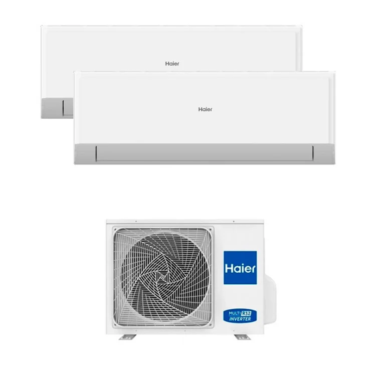 Air Conditionné Multi Split Haier Geos R Plus 12000+18000 BTU [3U70S2SR5FA + AS35RBAHRA-4 + AS50RCBHRA-4]