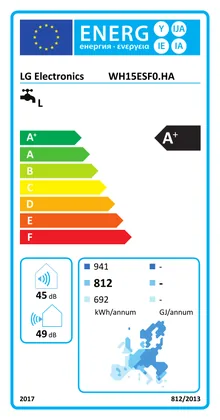 Chauffe-eau Thermodynamique LGWH15ESFO