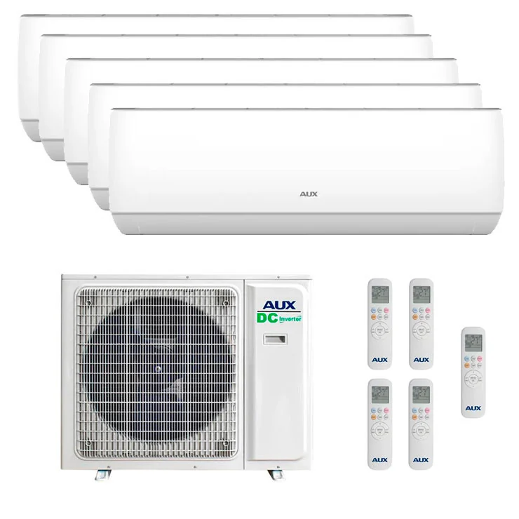 Air Conditionné Multi Split AUX 7000+9000+9000+9000 BTU [AM5-H42/4DR3 + 2 x AMWM-H07/4R3A(JO) + 3 x AMWM-H09/4R3A(JO)]