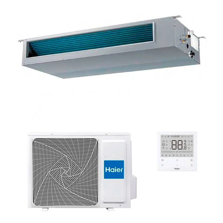 Climatiseur gainable Haier Medium Pressure 18000 BTU [1U50S2SJ2FA-2 + AD50S2SM9FA(H)]