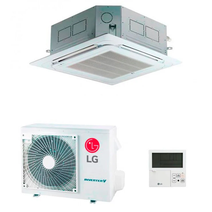 Climatiseur cassettes LG Confort + 12000 BTU [UUA1.UL0 + CT12F.NR0]
