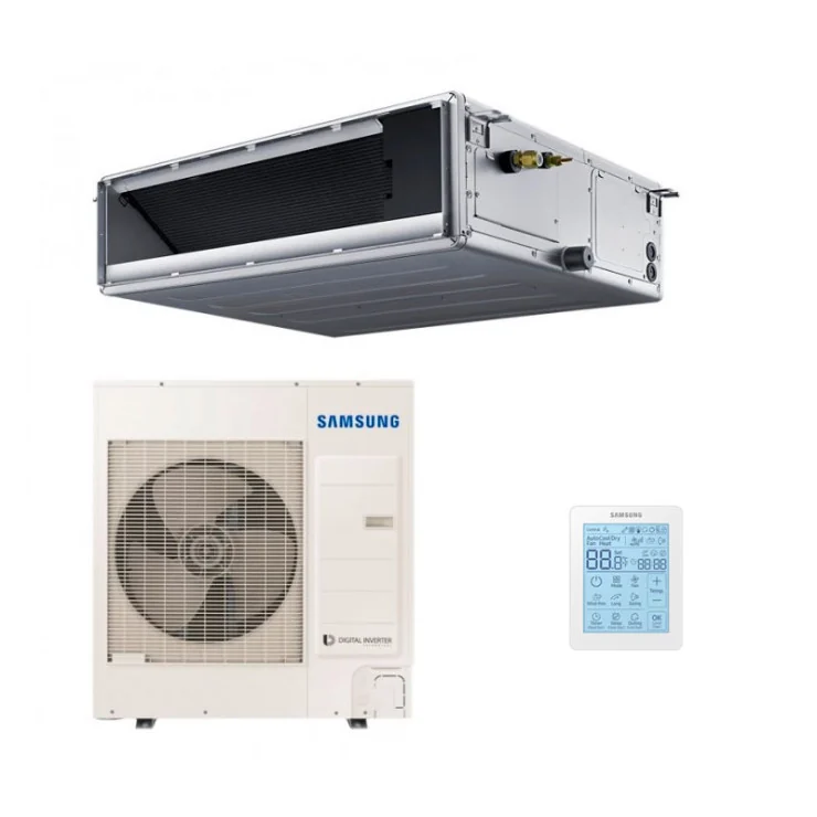 Climatiseur gainable Samsung Deluxe 36000 BTU [AC100RXADKG/EU + AC100RNMDKG/EU]