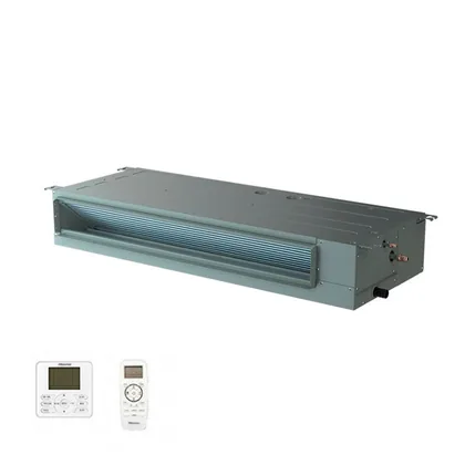 Climatiseur gainable Hisense Super Inverter 18000 BTU [AUW52U4RS7 + ADT52UX4RCL8]