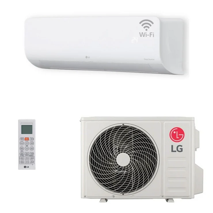 Climatiseur Mural LG WiFi Pro 12000 BTU [WZ12AWU.SUU2 + WZ12AWN.SNU2]