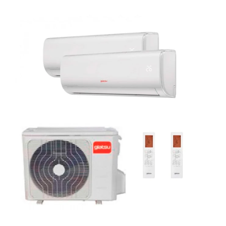 Air Conditionné Multi Split Giatsu Aroma 3 9000+9000 BTU [GIA-MO2-18IX41B2R32 + 2 x GIA-MSI-09AR3R32]
