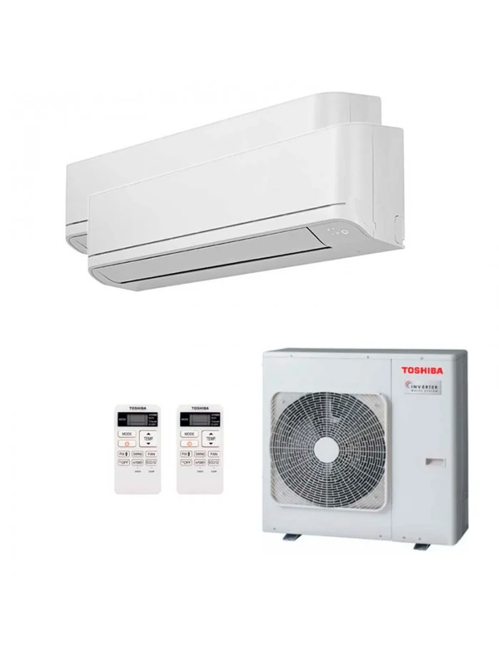 Air Conditionné Multi Split Toshiba Seiya 2 18000+18000 BTU [RAS-4M27G3AVG-E + 2 x RAS-B16B2KVG-E2]