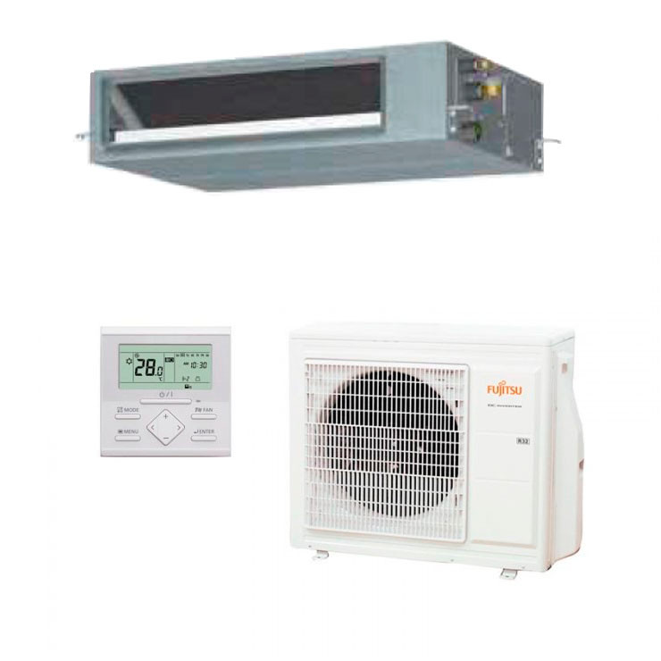 Climatiseur gainable Fujitsu ACY71-KAK 24000 BTU [3NGF89135]